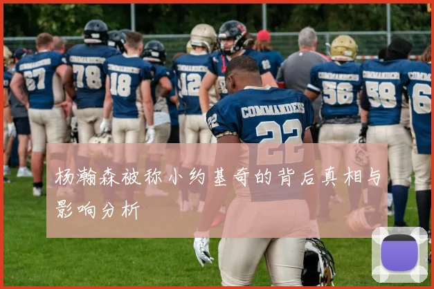 杨瀚森被称小约基奇的背后真相与影响分析